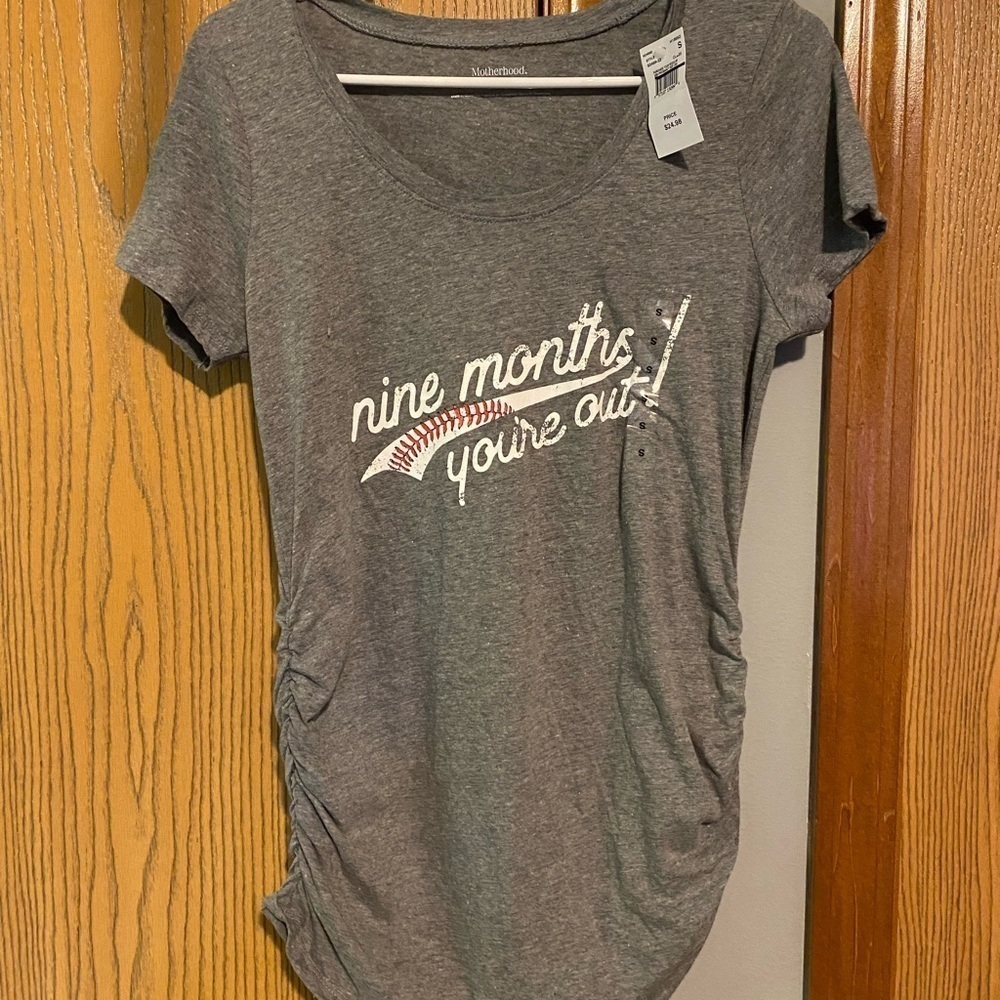 Motherhood Maternity Baseball ⚾️ tee